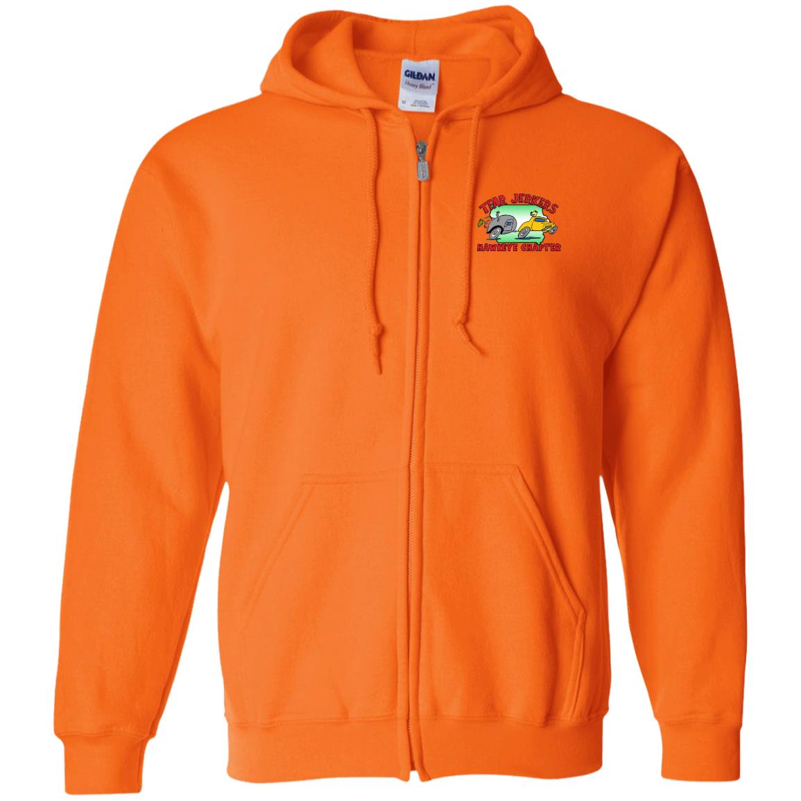 HawkTJ Zip-Up Hooded Sweatshirt