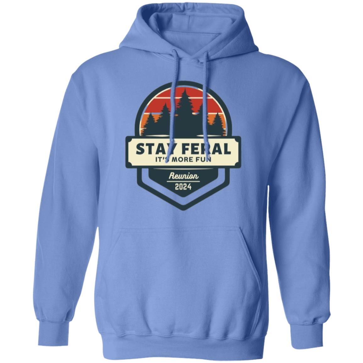 Stay Feral Pine Trees Hoodie