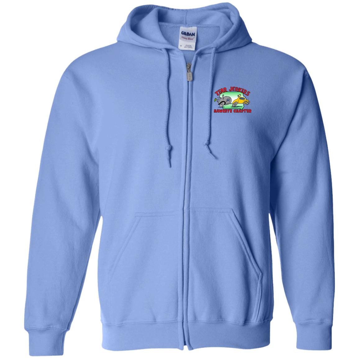 HawkTJ Zip-Up Hooded Sweatshirt