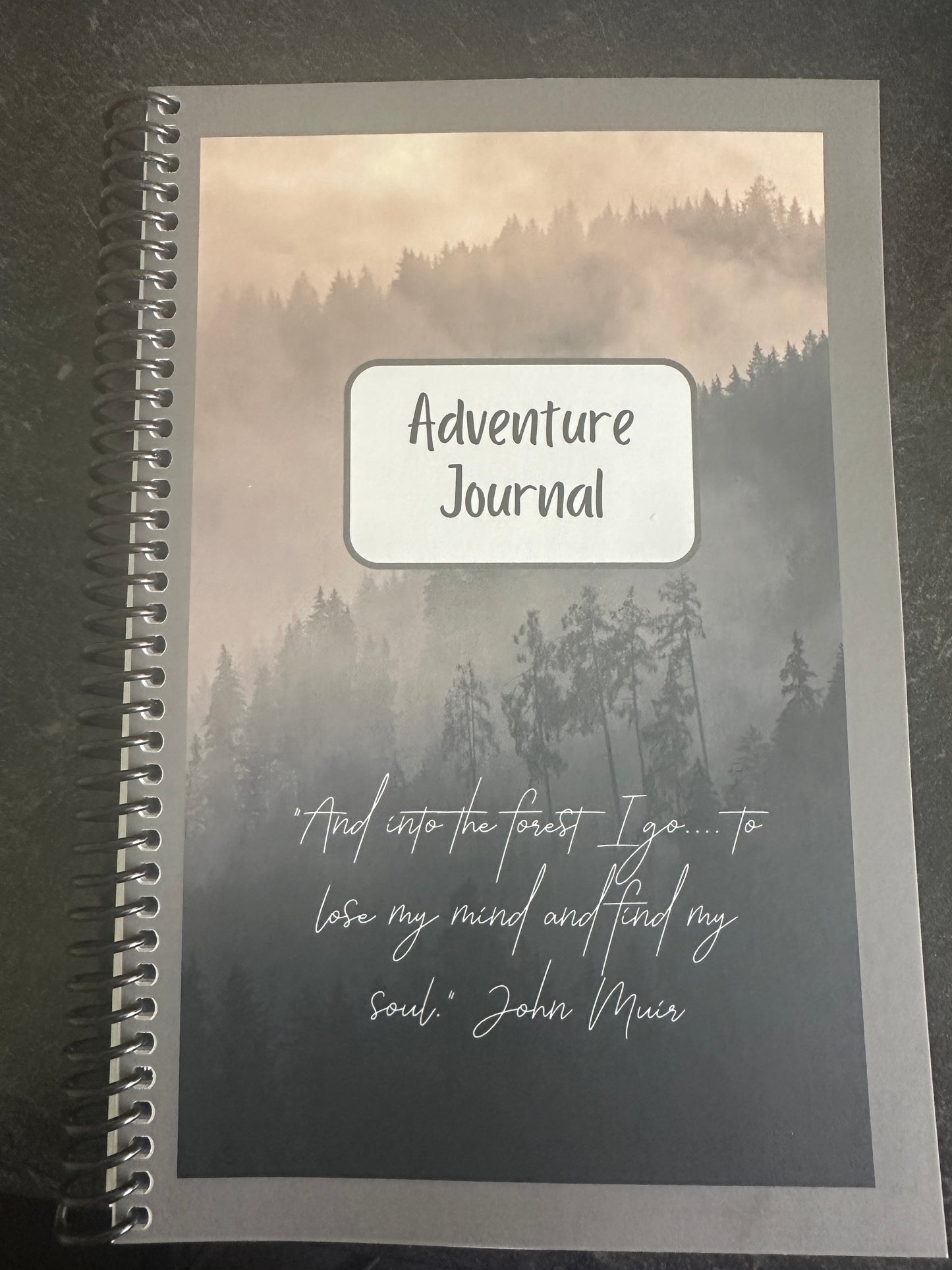 Misty Woods Adventure Journal