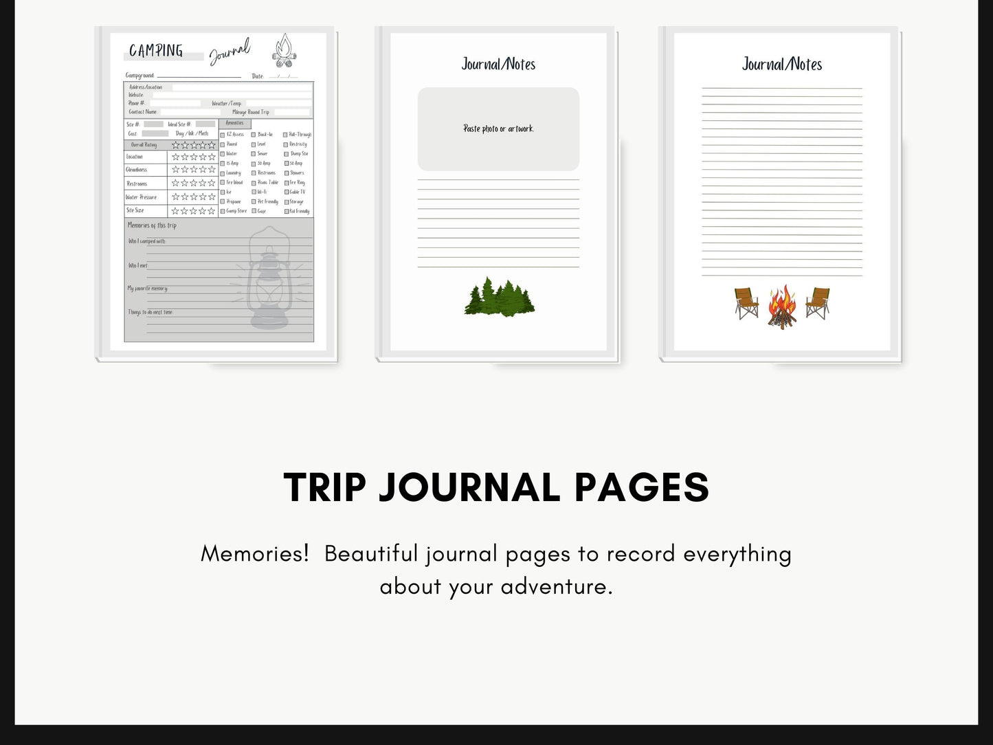 Misty Woods Adventure Journal